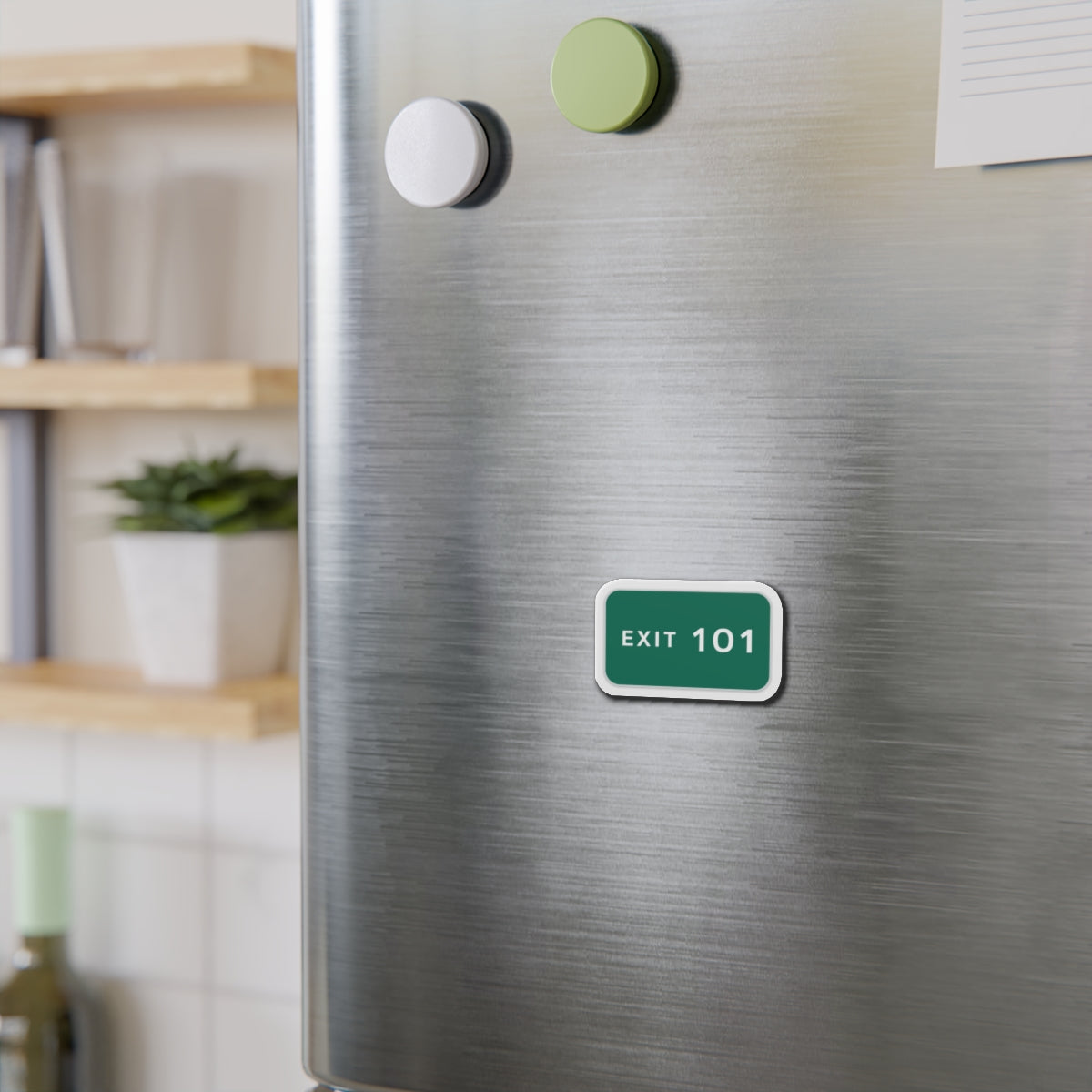 EXIT 101 Die-Cut Magnet