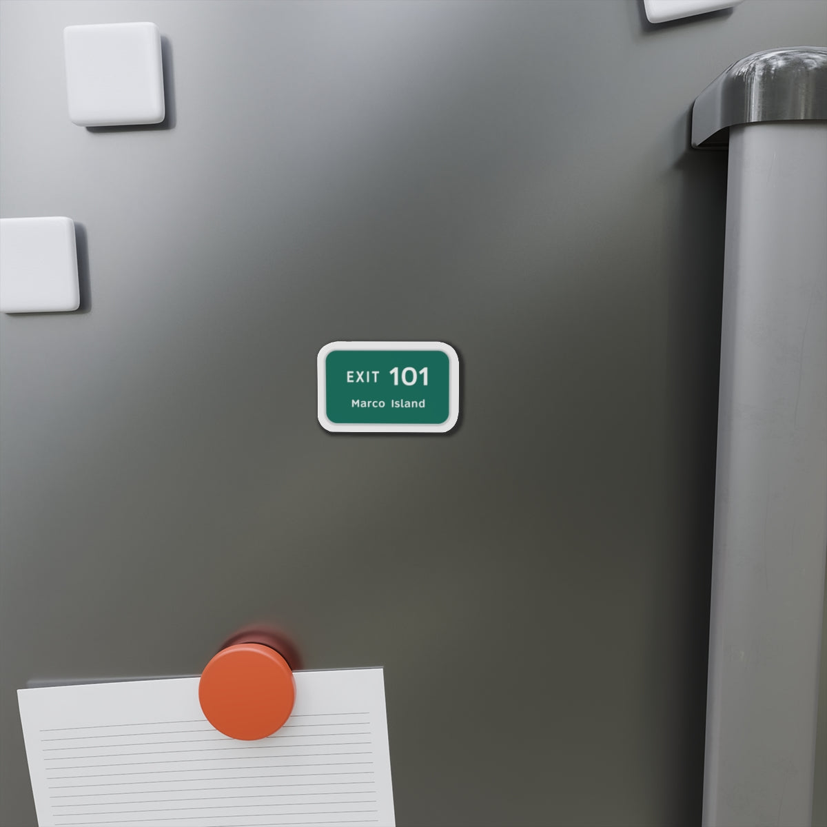 EXIT 101 Marco Island Die-Cut Magnet