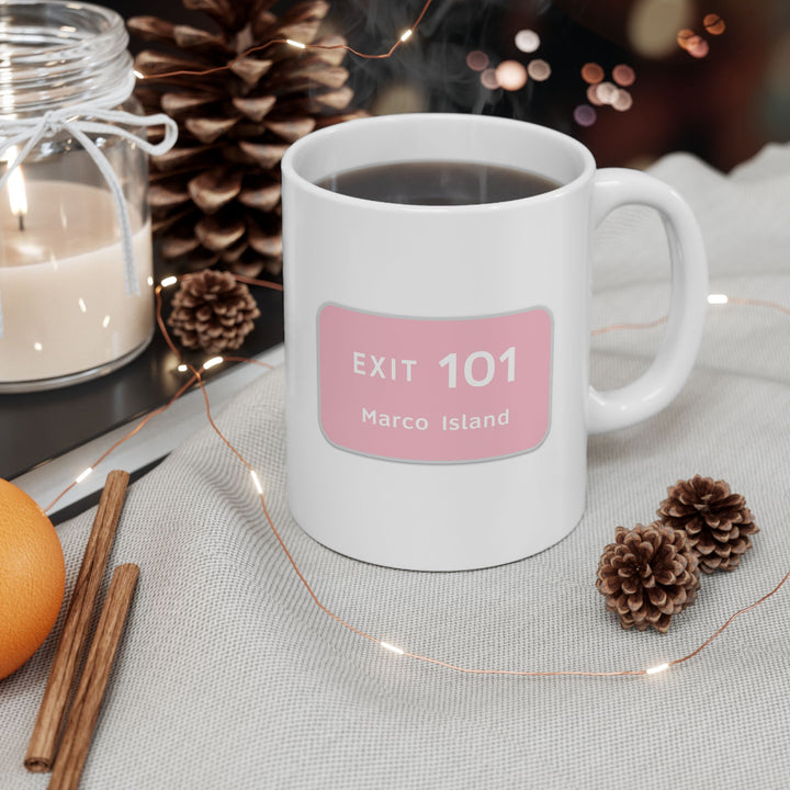 EXIT 101 Marco Island Coffee Mug