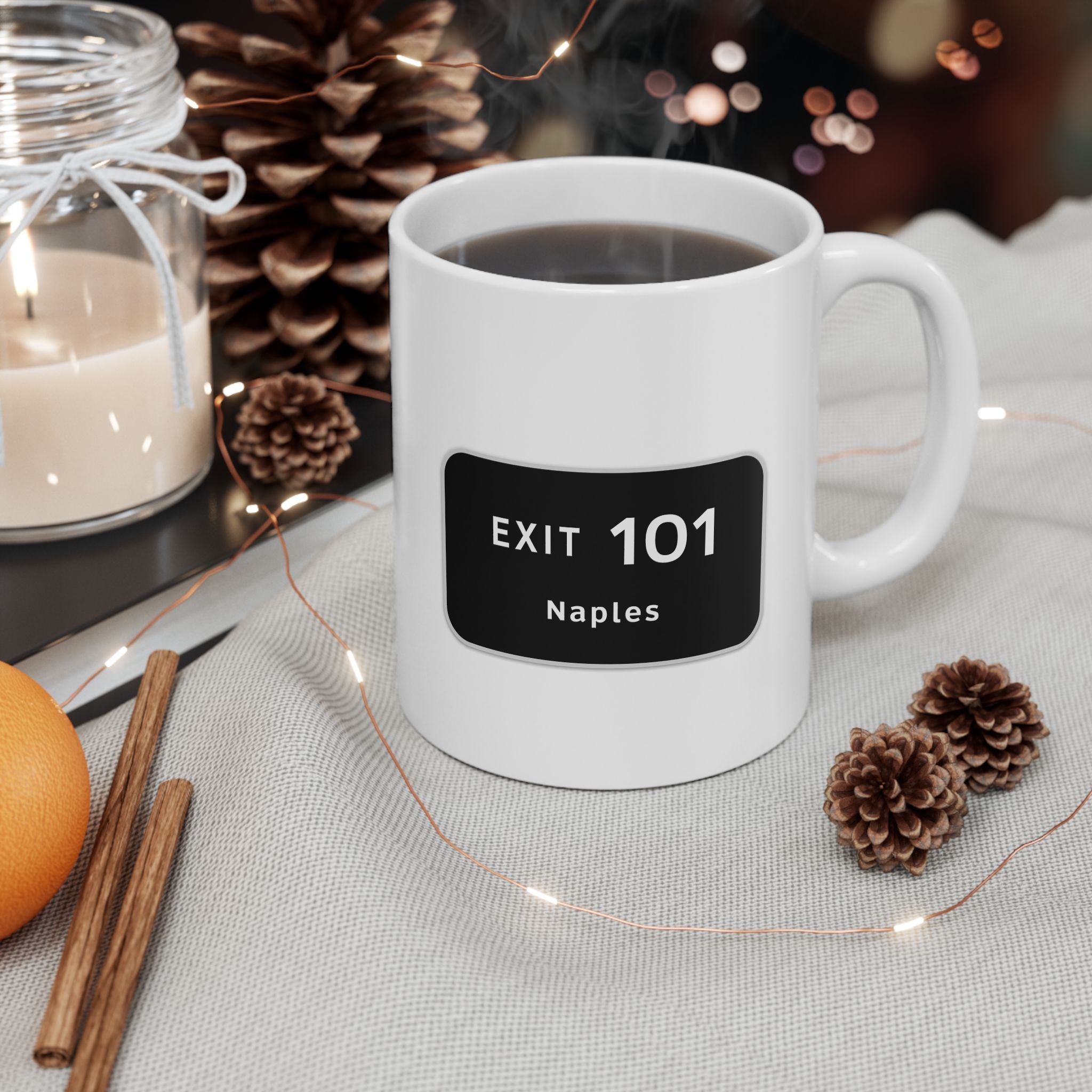 EXIT 101 Naples Coffee Mug