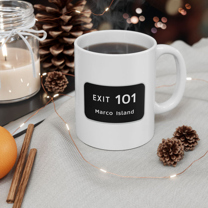 EXIT 101 Marco Island Coffee Mug
