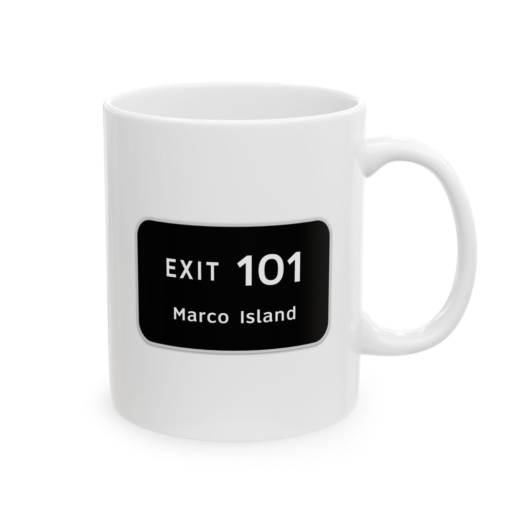 EXIT 101 Marco Island Coffee Mug