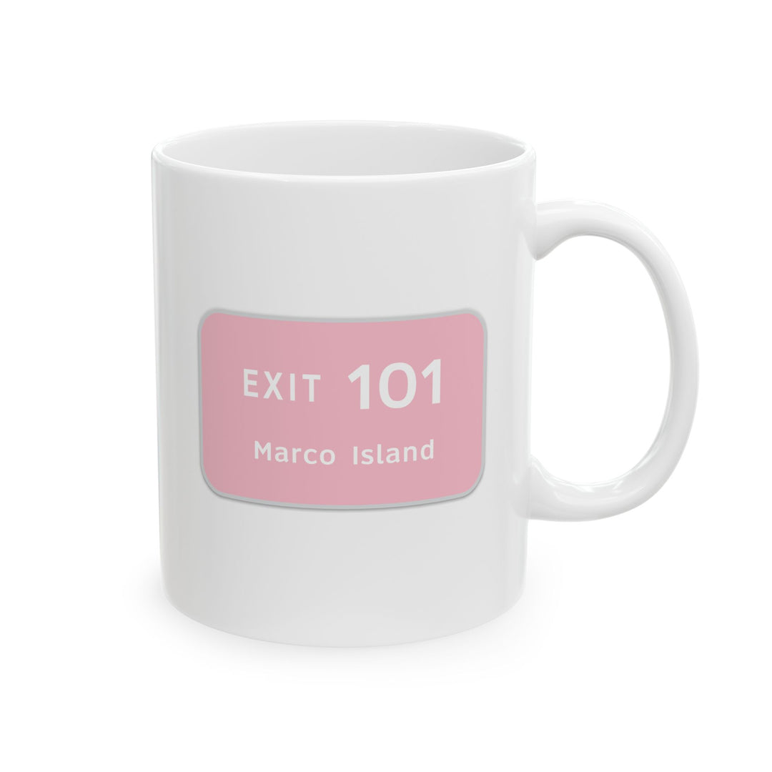 EXIT 101 Marco Island Coffee Mug