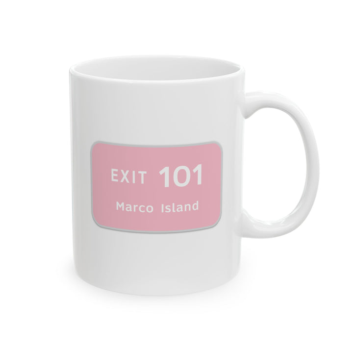 EXIT 101 Marco Island Coffee Mug